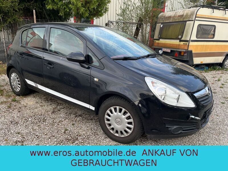 Schwarz Gebraucht 2010 Opel Corsa Edition Limousine | 1.550 € (Superpreis) - Bild 1/4