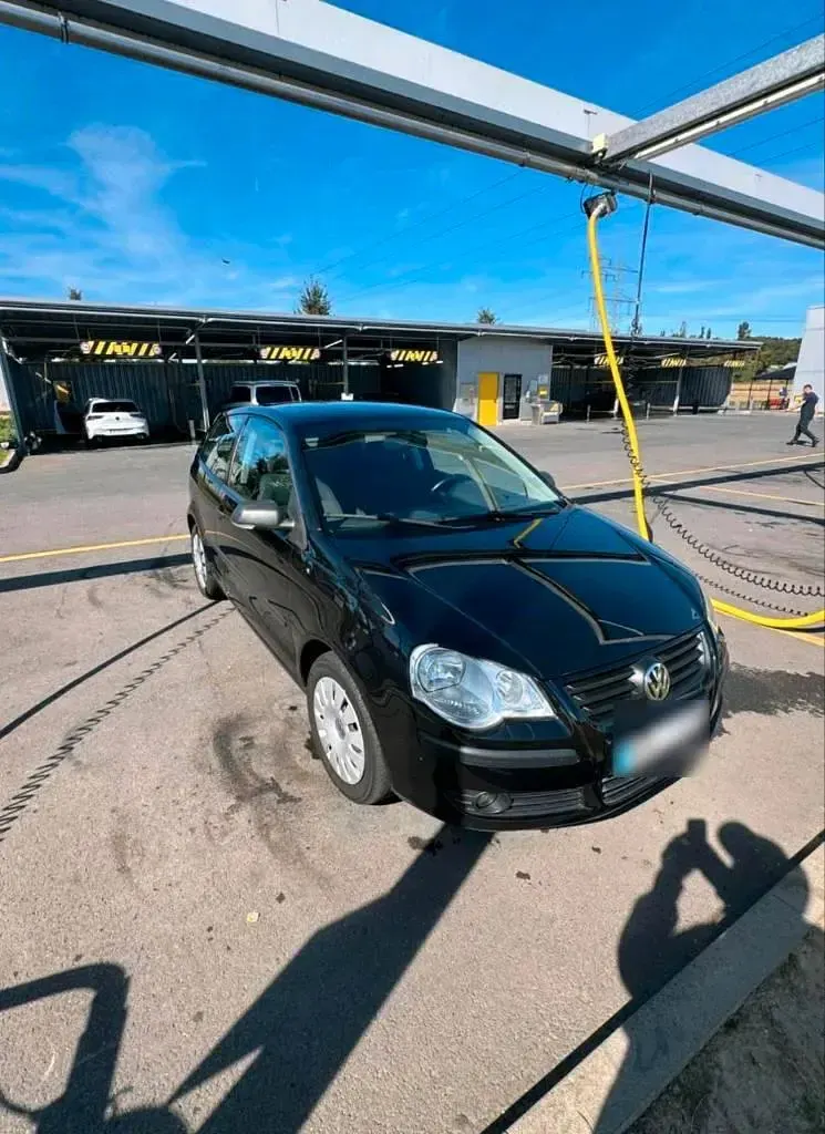 Gebraucht VW Polo 60 PS (44 kW) 2007 Schwarz Kleinwagen