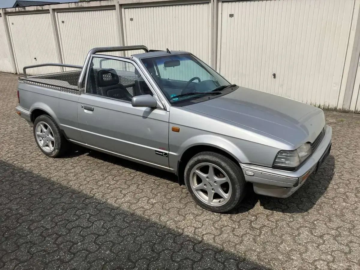 Gebraucht Mazda 323 60 PS (44 kW) 1988 Silber Cabrio