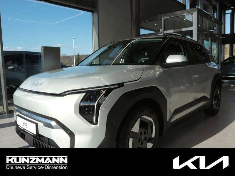 Ivory silver metallic Neu 2025 Kia EV3 3 SUV | 36.590 € (Fairer Preis) - Bild 1/4