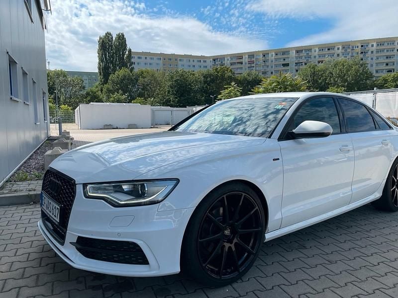 Weiß Gebraucht 2013 Audi A6 S-Line Limousine | 16.500 € (Teuer) - Bild 1/4