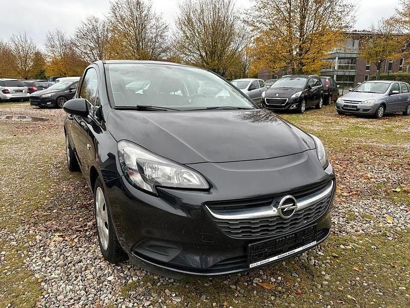 Gebraucht Opel Corsa Selection 69 PS (50 kW) 2015 Schwarz Limousine