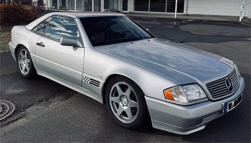 Gebraucht Mercedes SL320 Edition 1 231 PS (169 kW) 1995 Silber Cabrio