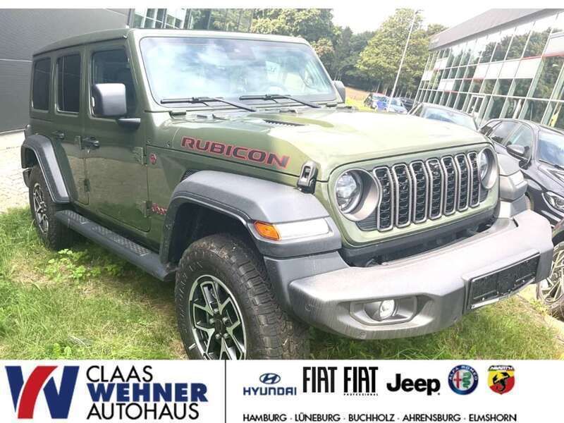 Sarge green clear coat Neu 2024 Jeep Wrangler Unlimited Rubicon SUV | 63.900 € (Fairer Preis) - Bild 1/4