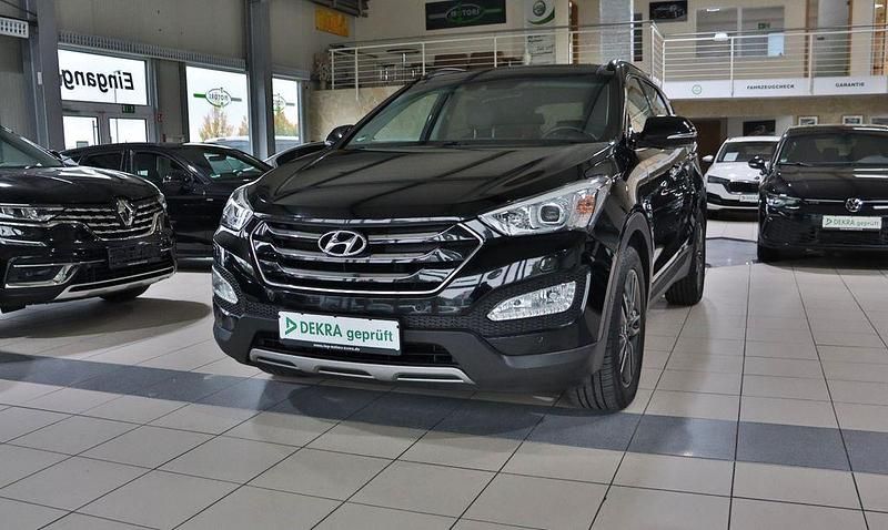 Schwarz Gebraucht 2015 Hyundai Santa Fe Premium SUV | 13.980 € (Fairer Preis) - Bild 1/4