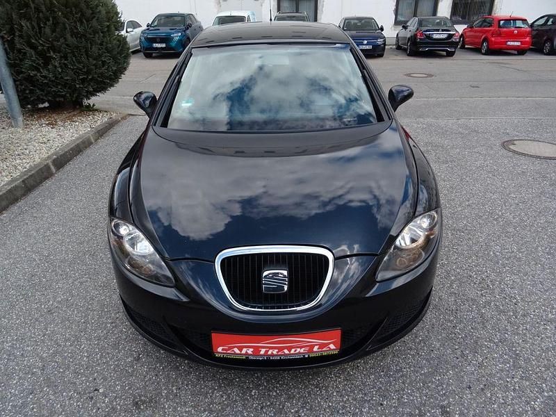Gebraucht Seat Leon Reference 102 PS (75 kW) 2007 Schwarz Kleinwagen