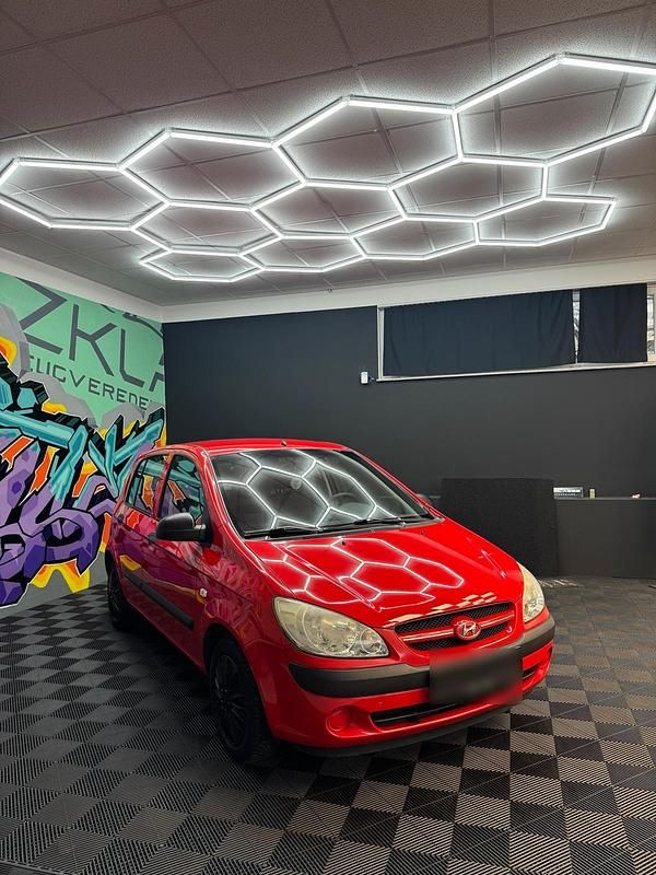 Gebraucht Hyundai Getz 67 PS (49 kW) 2008 Rot Kleinwagen