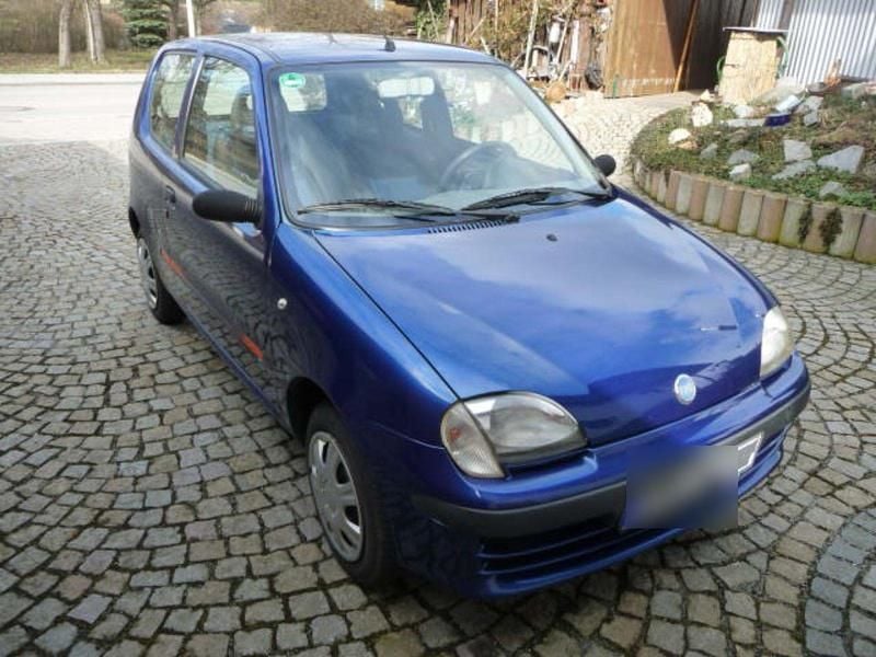 Gebraucht Fiat Seicento 55 PS (40 kW) 2001 Blau Kleinwagen