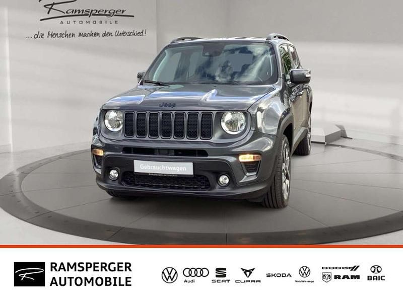 Grau (grau metallic) Gebraucht 2022 Jeep Renegade Limited SUV | 21.890 € (Fairer Preis) - Bild 1/4