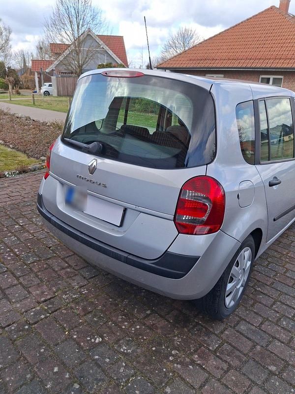 Gebraucht Renault Grand Modus 101 PS (74 kW) 2008 Silber Van / Kleinbus