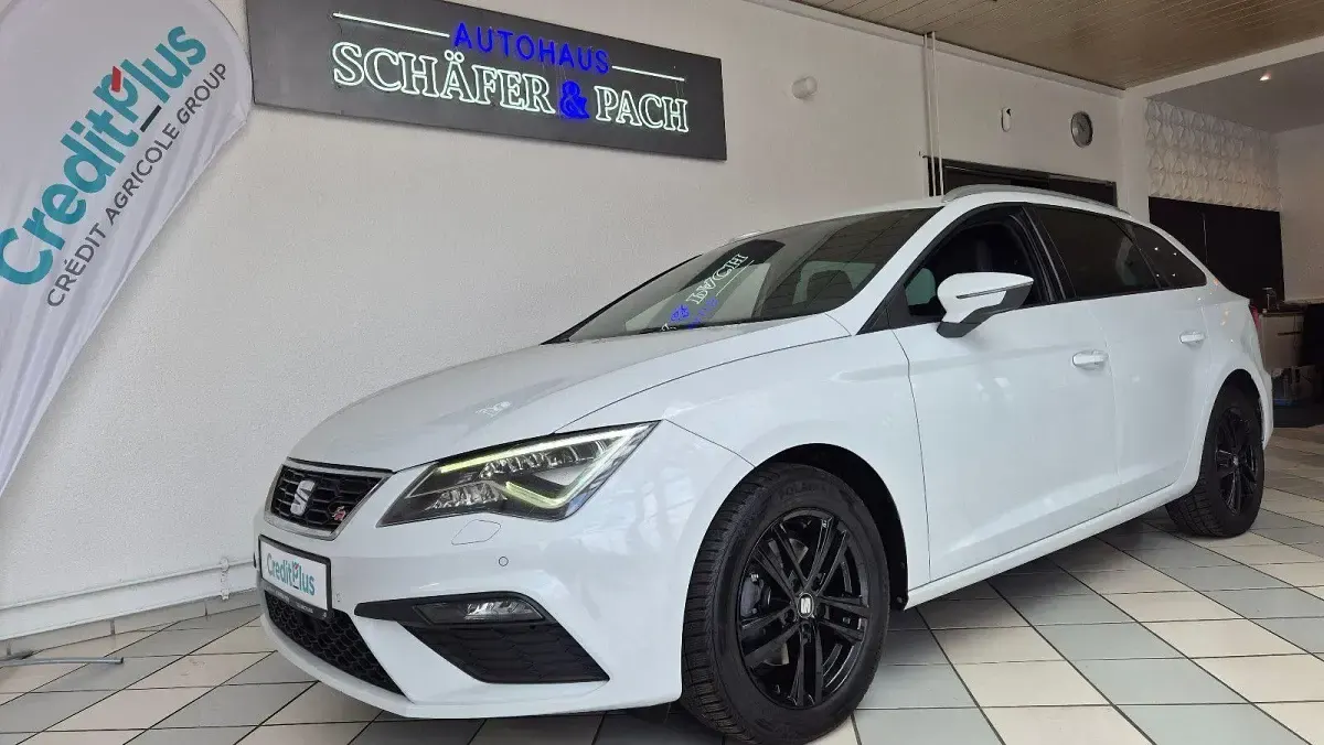 Gebraucht Seat Leon ST FR 131 PS (96 kW) 2018 Weiß Kombi