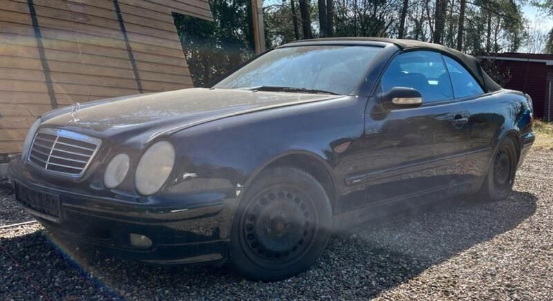Silber Gebraucht 2000 Mercedes CLK200 Avantgarde Cabrio | 1.000 € (Superpreis) - Bild 1/4