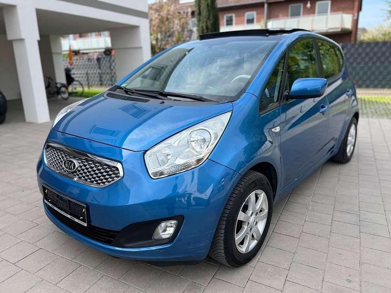 Blau Gebraucht 2011 Kia Venga Vision Kleinwagen | 2.650 € (Superpreis) - Bild 1/4