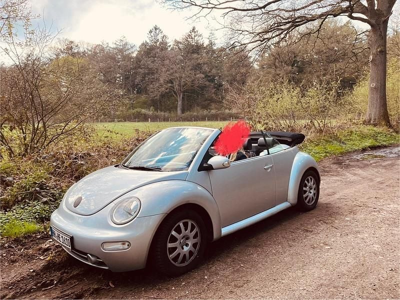 Silber Gebraucht 2004 VW Beetle Cabrio | 1.500 € (Guter Preis) - Bild 1/3
