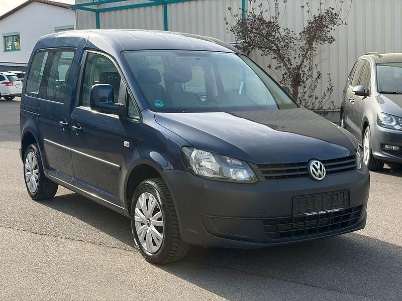Usata VW Caddy 102 CV (75 kW) 2013 Blu Monovolume