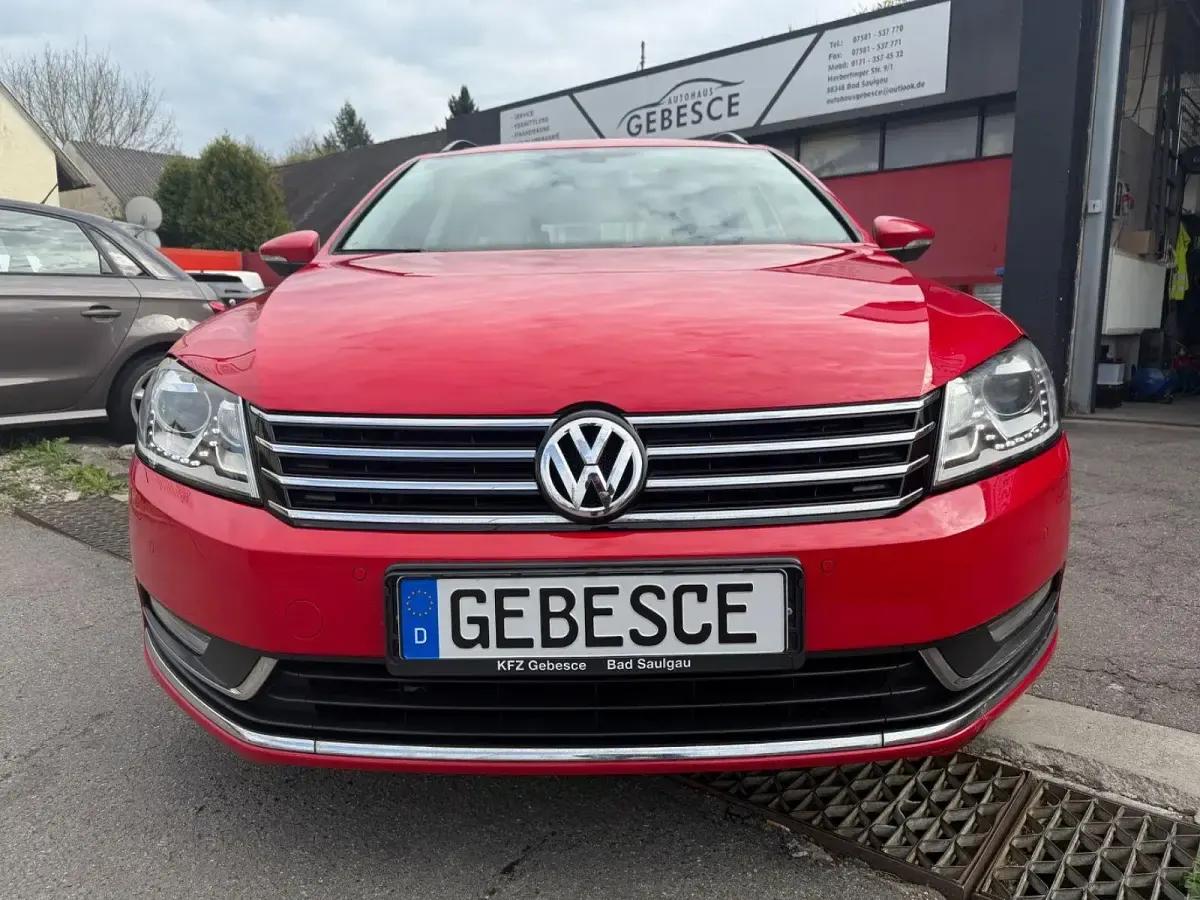 Brugt VW Passat 170 HK (125 kW) 2012 Rød Stationcar