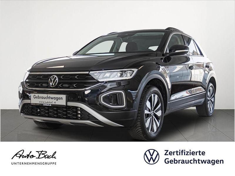 Schwarz (deep black perleffekt) Gebraucht 2025 VW T-Roc Life SUV | 29.980 € (Fairer Preis) - Bild 1/4