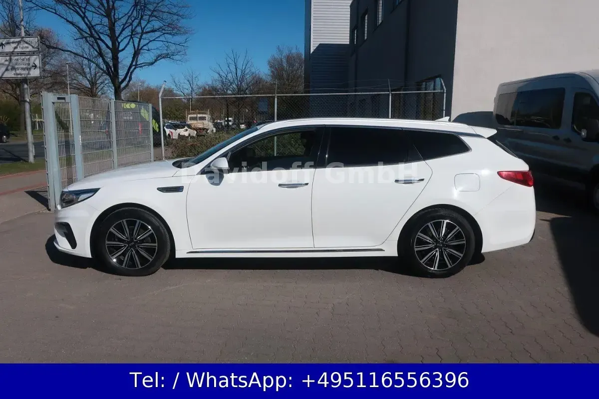 Gebraucht Kia Optima 136 PS (100 kW) 2019 Weiß Kombi