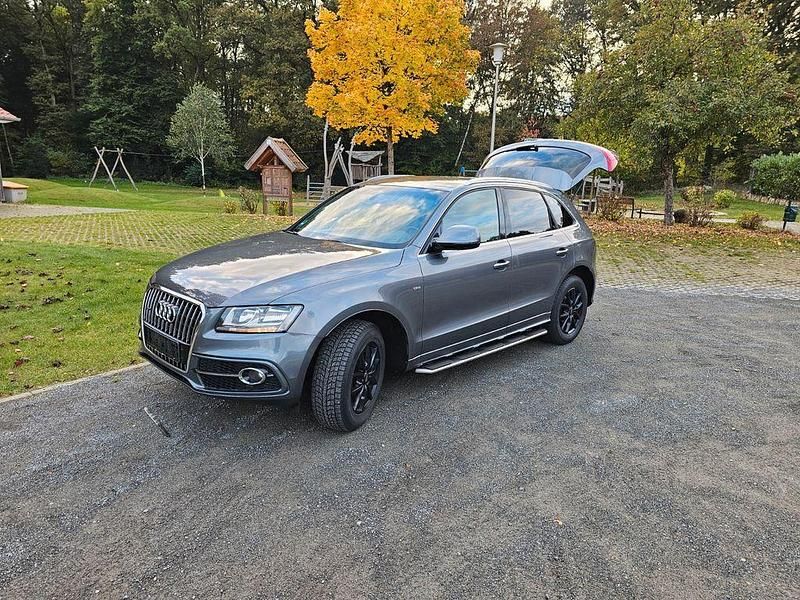 Silber Gebraucht 2015 Audi Q5 Sport SUV | 19.750 € (Teuer) - Bild 1/4