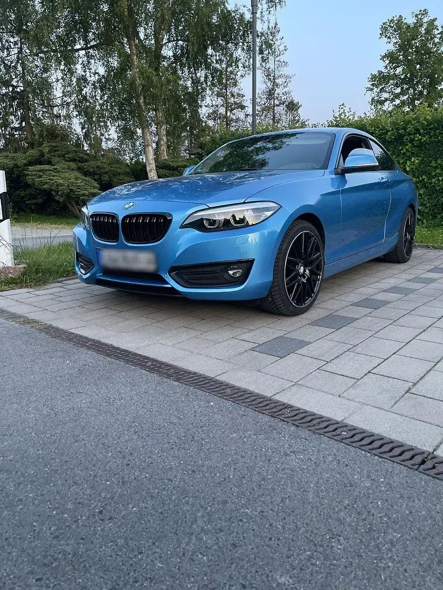 Gebraucht BMW 218 150 PS (110 kW) 2017 Blau Coupé