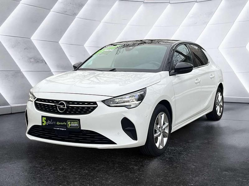 Gebraucht Opel Corsa Elegance 101 PS (74 kW) 2023 Jade weiss/arktis weiss Kleinwagen