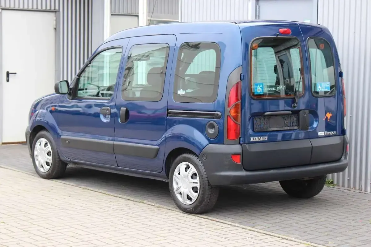 Brugt Renault Kangoo 75 HK (55 kW) 2002 Blå MPV