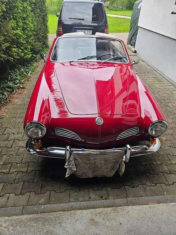 Rot Gebraucht 1969 VW Karmann Ghia Karmann Cabrio | 40.600 € - Bild 1/4