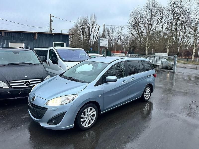 Gebraucht Mazda 5 Center-Line 150 PS (110 kW) 2010 Blau Van / Kleinbus