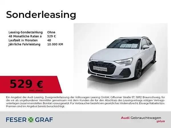 Neu Audi A3 Ambiente 204 PS (150 kW) 2026 Gletscherweiß Limousine