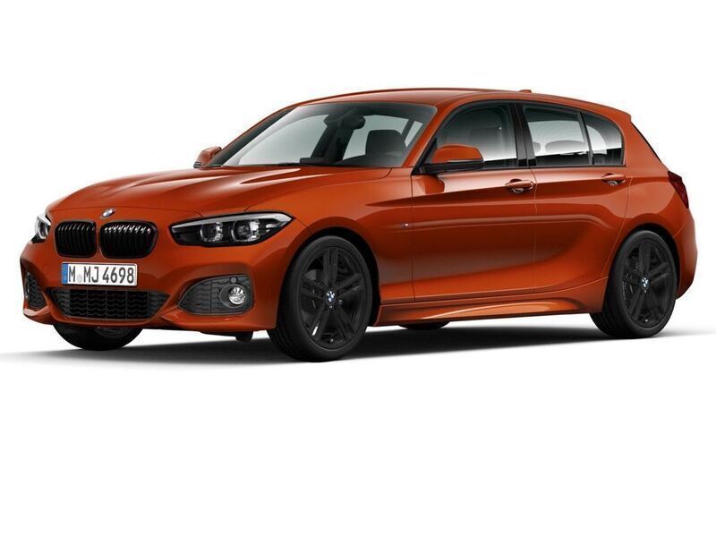 Orange Gebraucht 2018 BMW 118 M Sport Kleinwagen | 18.698 € (Guter Preis) - Bild 1/4
