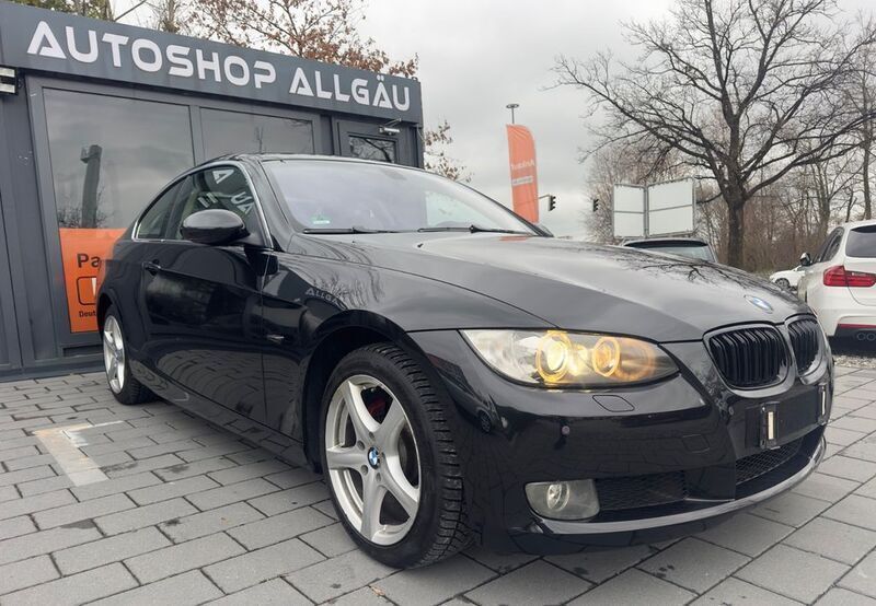 Schwarz Gebraucht 2007 BMW 330 Sport Line Coupé | 7.990 € (Superpreis) - Bild 1/4