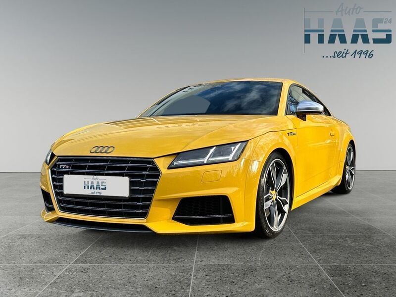 Gelb Gebraucht 2015 Audi TTS Ambiente Coupé | 36.490 € - Bild 1/4