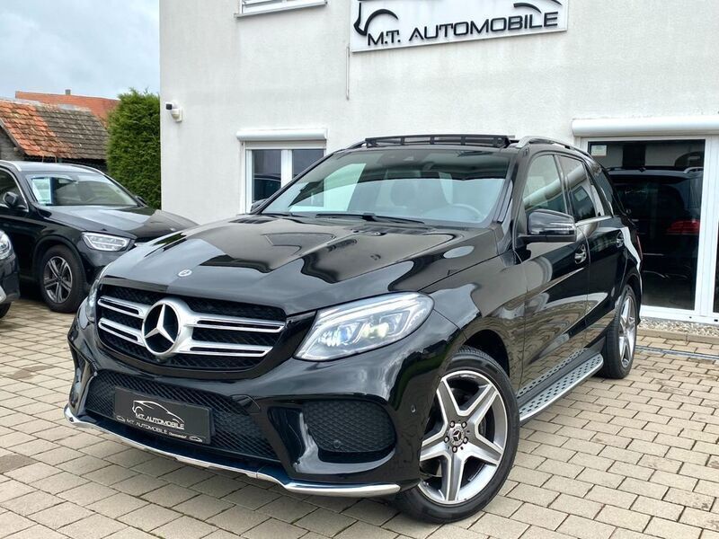 Obsidianschwarz metalliclack Gebraucht 2017 Mercedes GLE400 AMG SUV | 32.990 € (Fairer Preis) - Bild 1/4