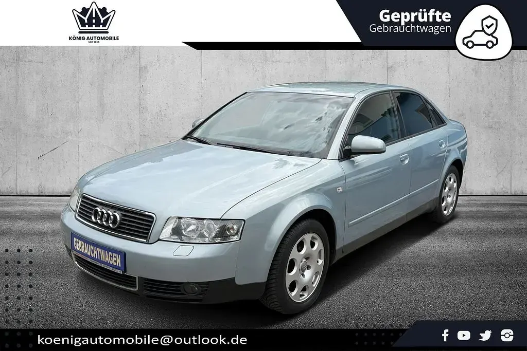 Gebraucht Audi A4 170 PS (125 kW) 2002 Kristallblau metallic Limousine