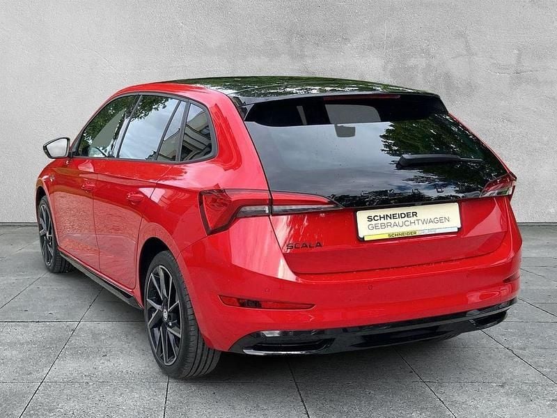 Gebraucht Skoda Scala Monte Carlo 150 PS (110 kW) 2023 Rot Kleinwagen