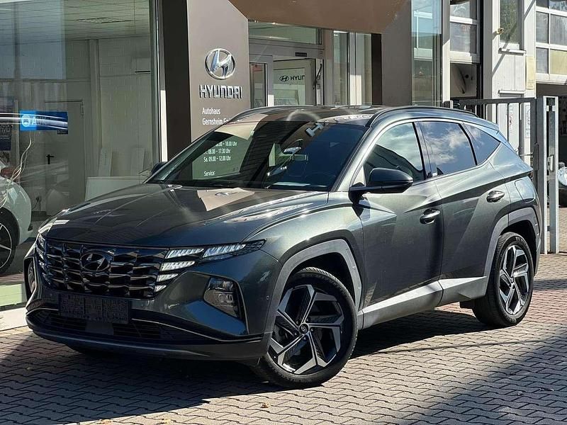 Amazon grey Gebraucht 2021 Hyundai Tucson Prime SUV | 25.990 € (Etwas zu teuer) - Bild 1/4