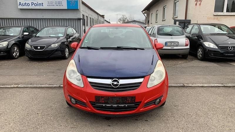 Gebraucht Opel Corsa Selection 80 PS (58 kW) 2009 Rot Kleinwagen