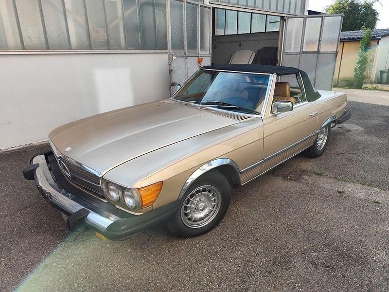 Gebraucht Mercedes SL380 1983 Gold Cabrio