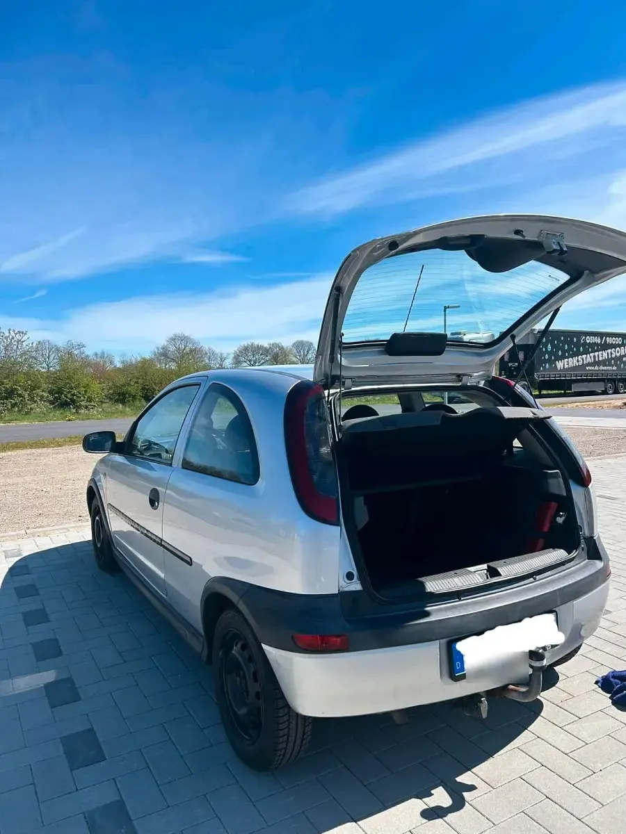 Usata Opel Corsa 75 CV (55 kW) 2003 Grigio Utilitaria