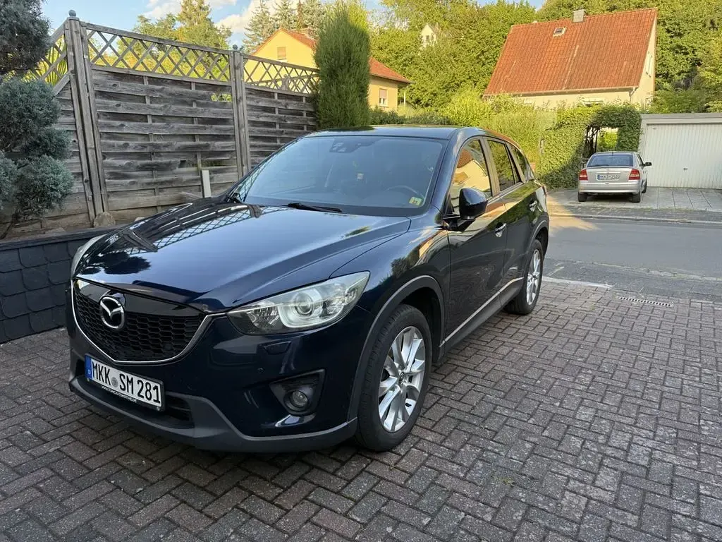 Gebraucht Mazda CX-5 Sports-Line 150 PS (110 kW) 2014 Blau SUV