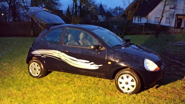 Gebraucht Ford Ka 60 PS (44 kW) 2003 Violett metallic Kleinwagen