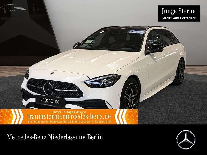 Weiß Gebraucht 2025 Mercedes C200 AMG line Limousine | 42.490 € (Etwas zu teuer) - Bild 1/3