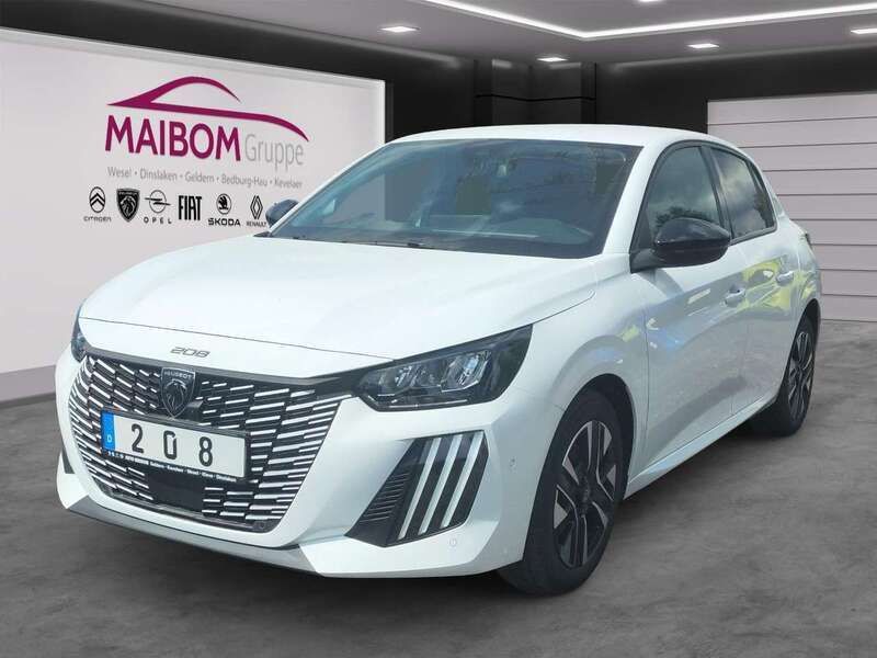 Lack weiss banquise/typ aussen Gebraucht 2025 Peugeot 208 Kleinwagen | 22.990 € (Teuer) - Bild 1/4