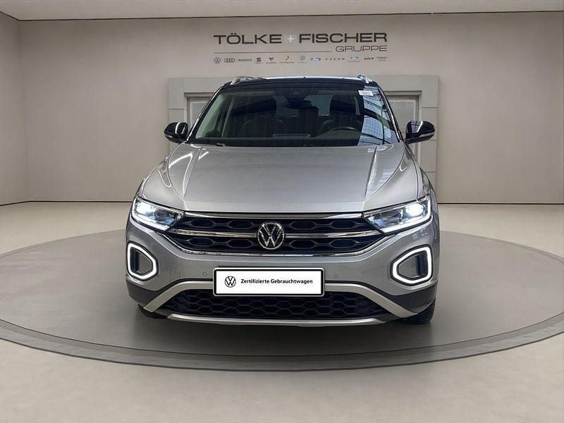 Gebraucht VW T-Roc Style 110 PS (80 kW) 2022 Pyrit silber (metallic) SUV