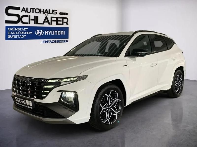 Polar white / sol Gebraucht 2022 Hyundai Tucson N Line SUV | 26.980 € (Fairer Preis) - Bild 1/1