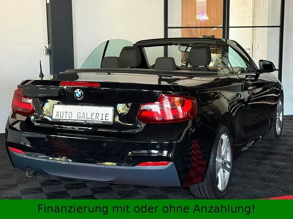 Gebraucht BMW 218 M Sport 150 PS (110 kW) 2017 Schwarz Cabrio
