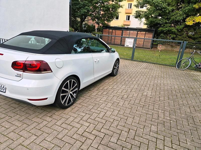 Weiß Gebraucht 2012 VW Golf Cabriolet Cabrio | 7.500 € - Bild 1/4