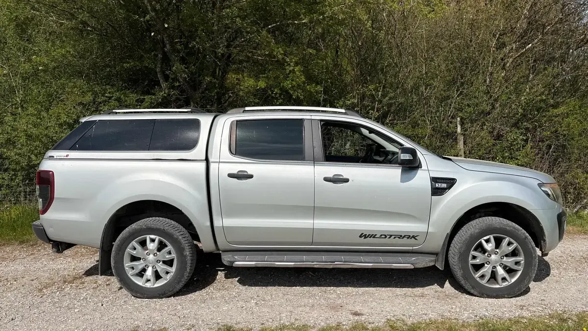 Używany Ford Ranger Wildtrack 200 KM (147 kW) 2013 Srebrny Pickup