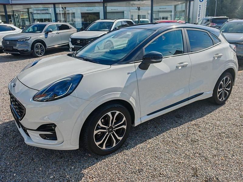 Metropolisweiß Gebraucht 2020 Ford Puma Gen-E ST-Line X Coupé | 17.990 € (Guter Preis) - Bild 1/4