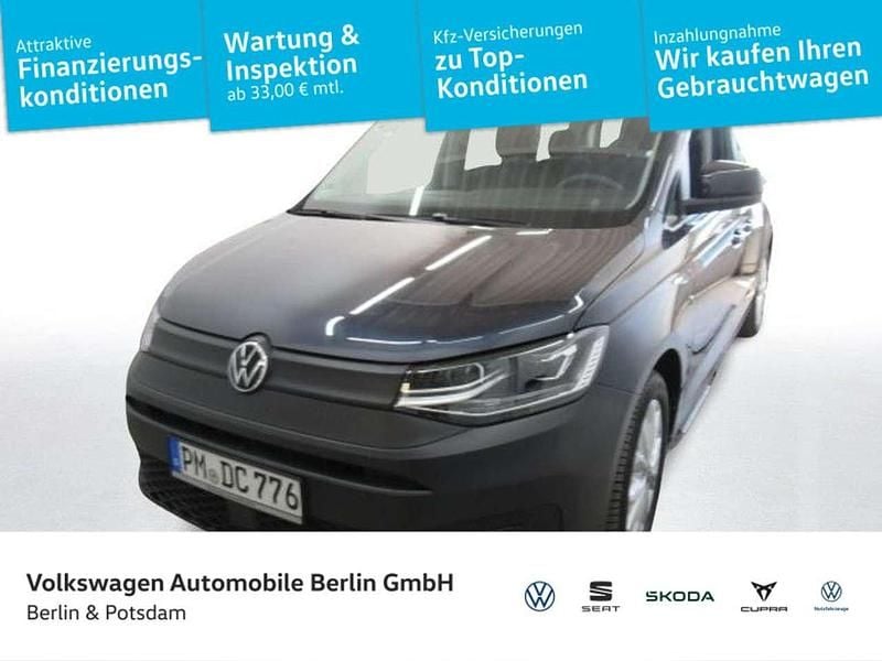 Gebraucht VW Caddy 122 PS (89 kW) 2022 Starlight blue metallic Van / Kleinbus